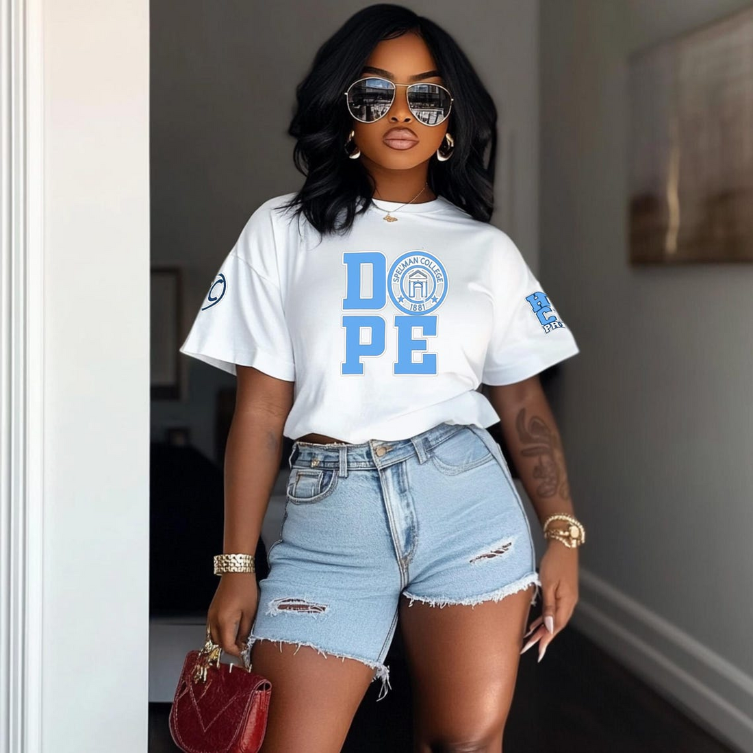 DOPELIFE Spelman College Shirt HBCU
